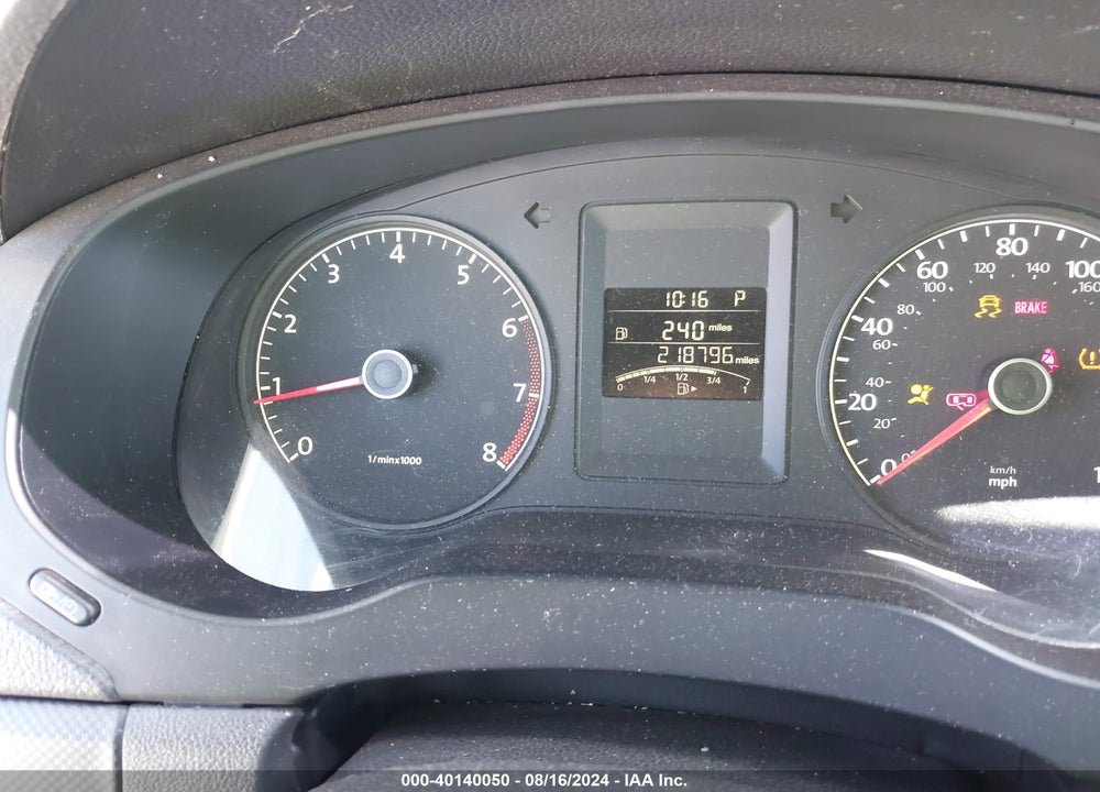 2012 VOLKSWAGEN JETTA 2.5L SE VIN: 3VWDP7AJ0CM346433