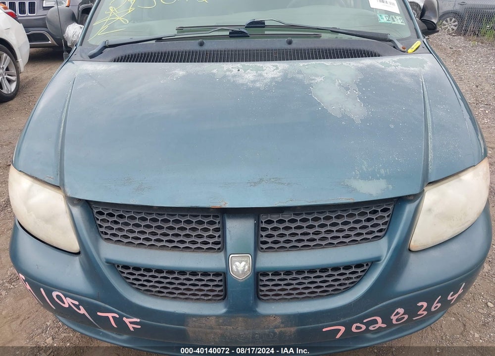 2002 DODGE GRAND CARAVAN SE VIN: 1B4GP24392B667132