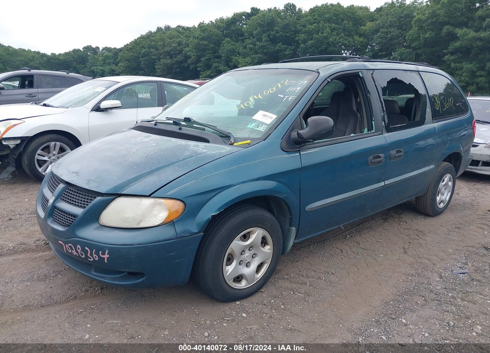 2002 DODGE GRAND CARAVAN SE VIN: 1B4GP24392B667132