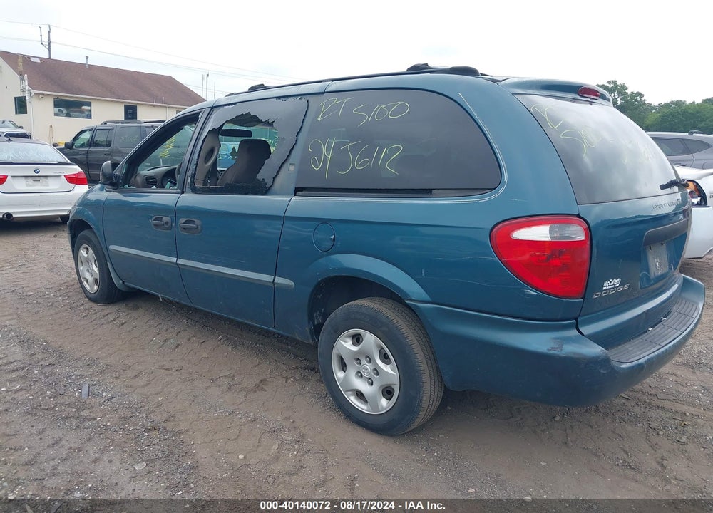 2002 DODGE GRAND CARAVAN SE VIN: 1B4GP24392B667132