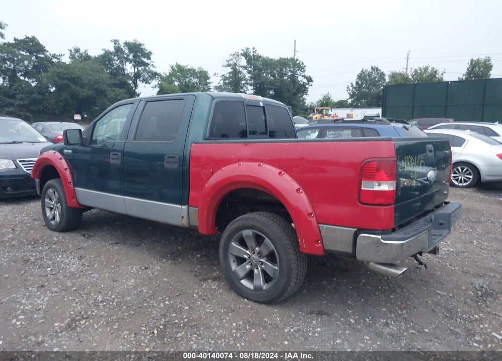 2007 FORD F-150 FX4/LARIAT/XLT VIN: 1FTPW14557FA76250