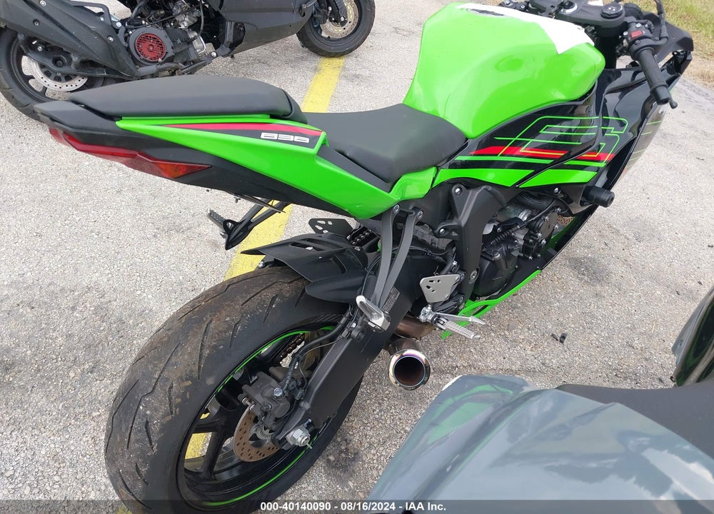2024 KAWASAKI ZX636 K VIN: JKBZXJK14RA002023