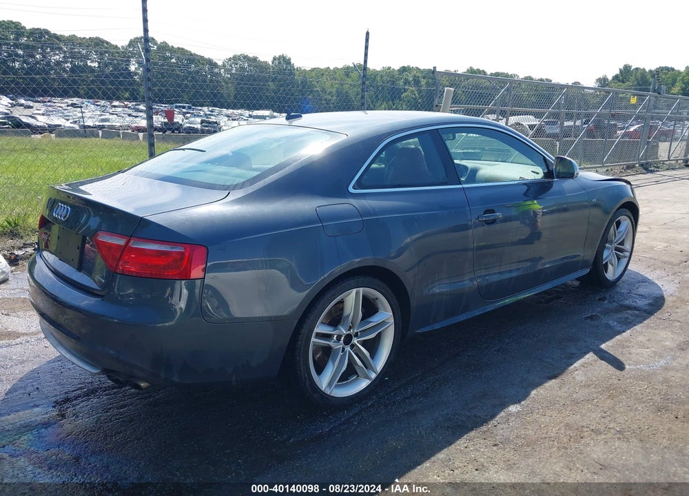 2009 AUDI S5 4.2L VIN: WAURV78T69A031063