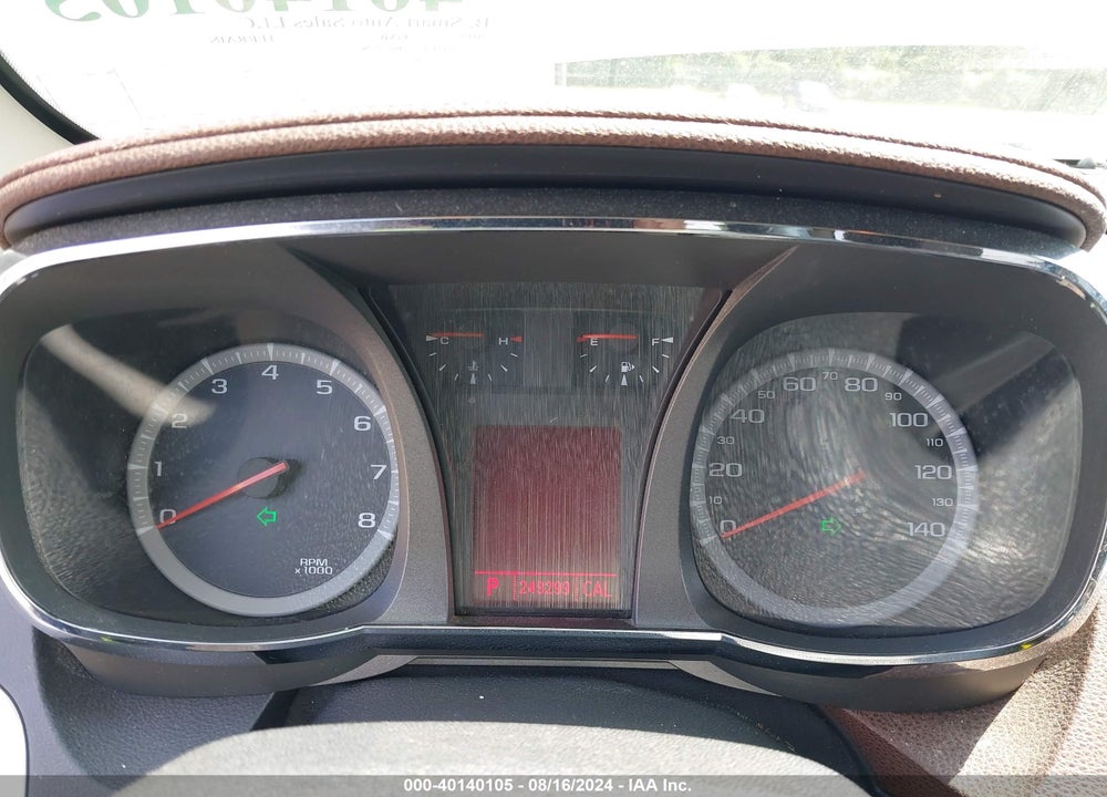 2011 GMC TERRAIN SLT-2 VIN: 2CTFLXE54B6257529