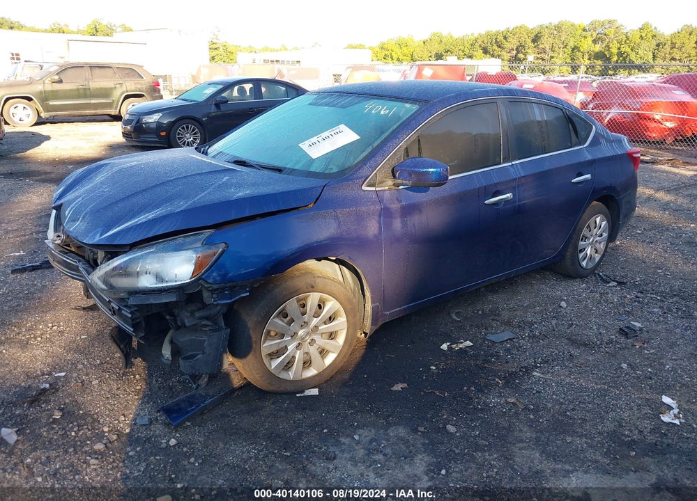 2016 NISSAN SENTRA S VIN: 3N1AB7AP8GY324061