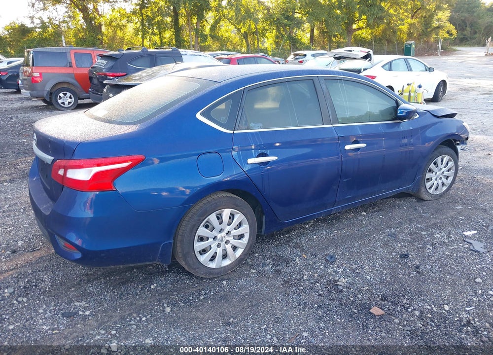 2016 NISSAN SENTRA S VIN: 3N1AB7AP8GY324061