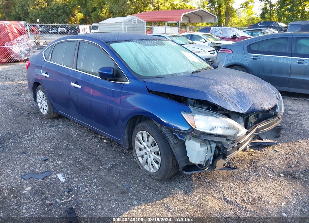2016 NISSAN SENTRA S VIN: 3N1AB7AP8GY324061