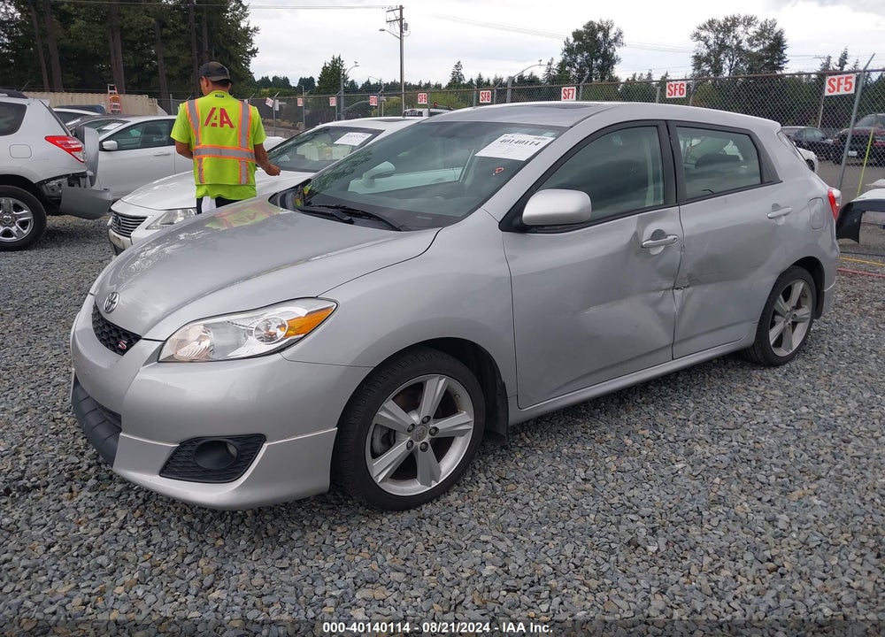 2009 TOYOTA MATRIX S VIN: 2T1KE40E29C008780