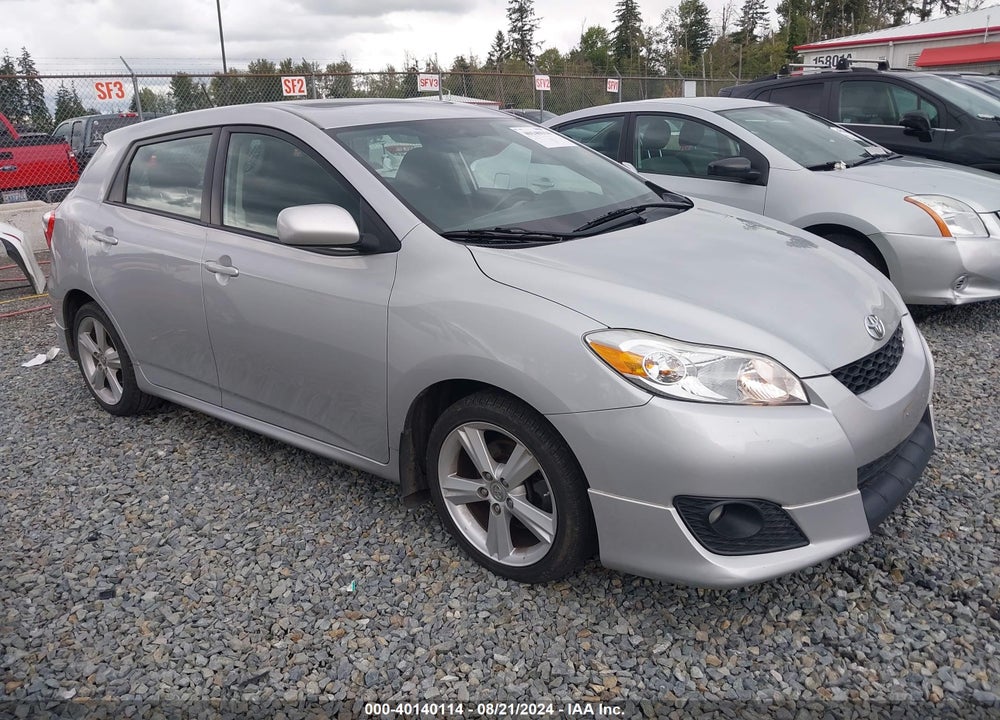 2009 TOYOTA MATRIX S VIN: 2T1KE40E29C008780