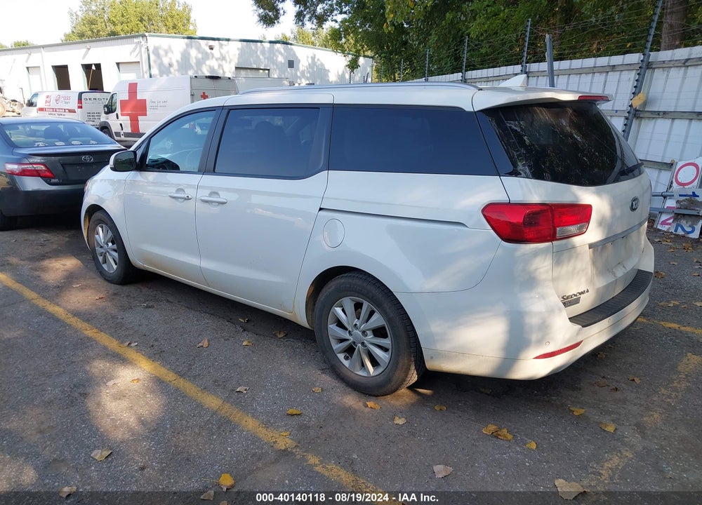 2016 KIA SEDONA LX VIN: KNDMB5C17G6191159