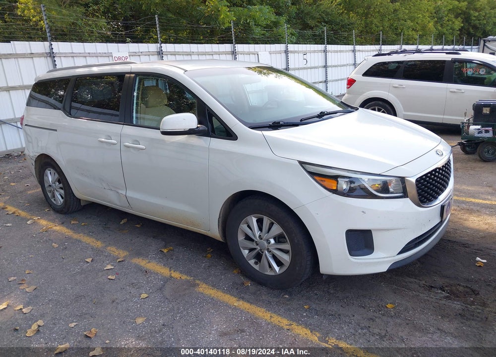 2016 KIA SEDONA LX VIN: KNDMB5C17G6191159