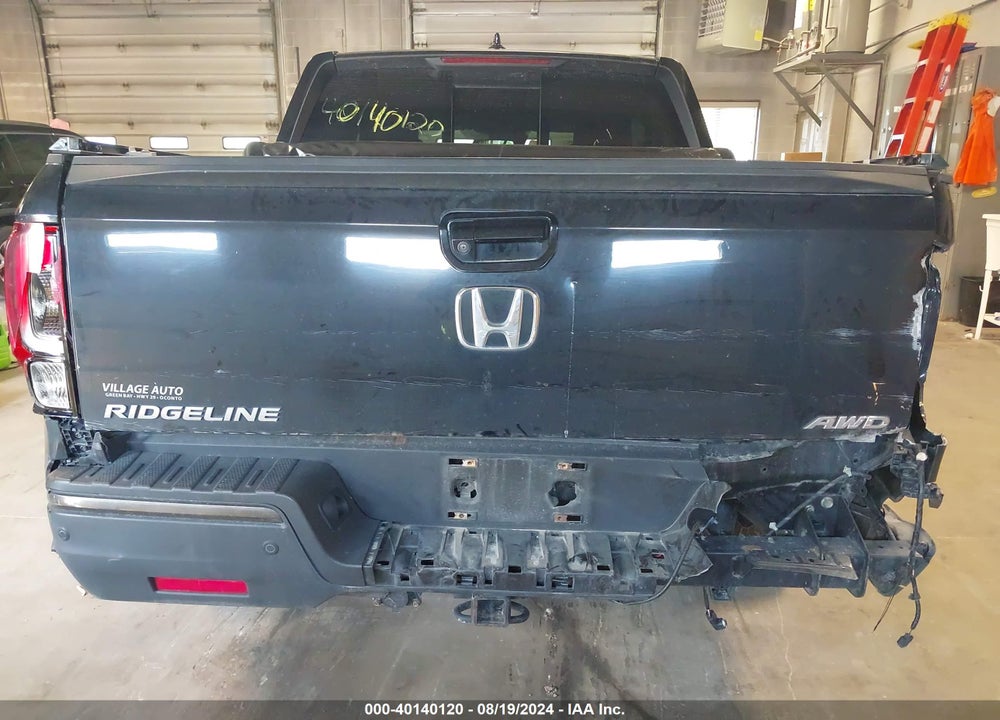 2017 HONDA RIDGELINE BLACK EDITION VIN: 5FPYK3F80HB008082