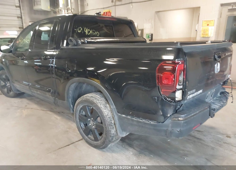 2017 HONDA RIDGELINE BLACK EDITION VIN: 5FPYK3F80HB008082