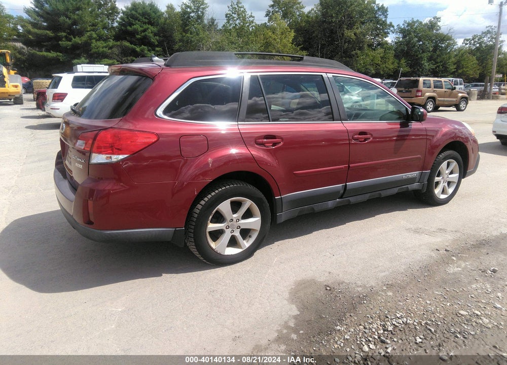 2014 SUBARU OUTBACK 2.5I PREMIUM VIN: 4S4BRBDC6E3319256