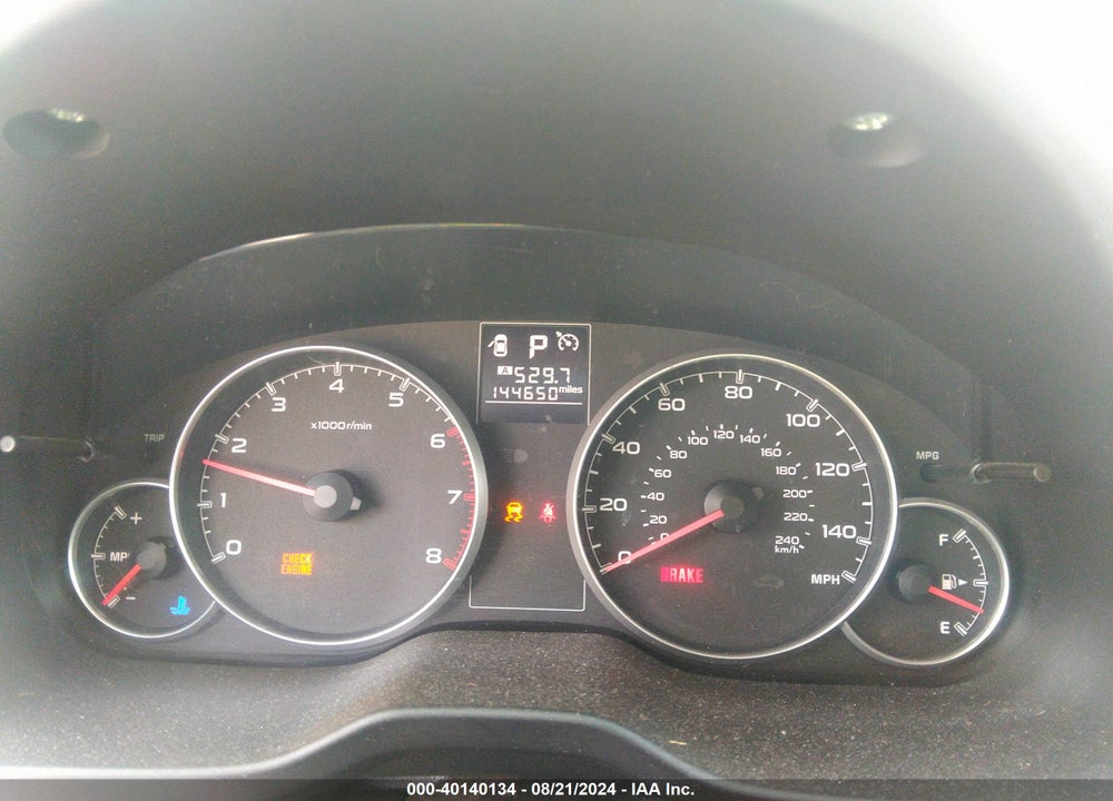 2014 SUBARU OUTBACK 2.5I PREMIUM VIN: 4S4BRBDC6E3319256