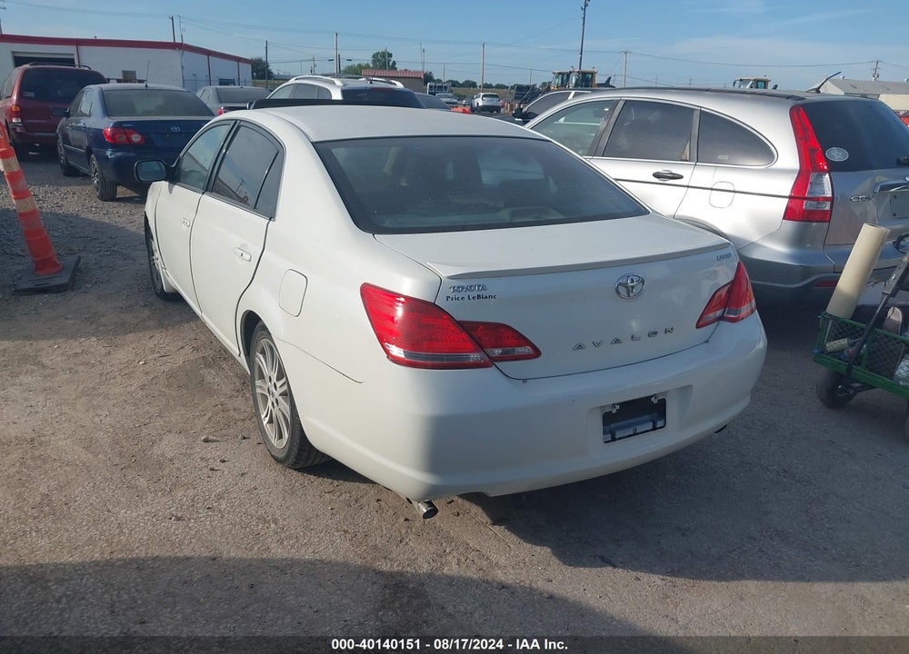 2007 TOYOTA AVALON LIMITED VIN: 4T1BK36B07U235770