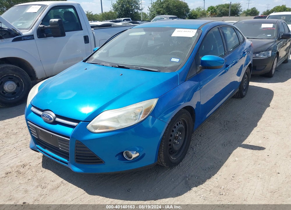 2012 FORD FOCUS SE VIN: 1FAHP3F22CL139483