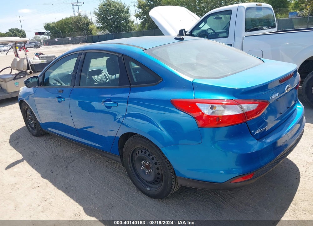 2012 FORD FOCUS SE VIN: 1FAHP3F22CL139483