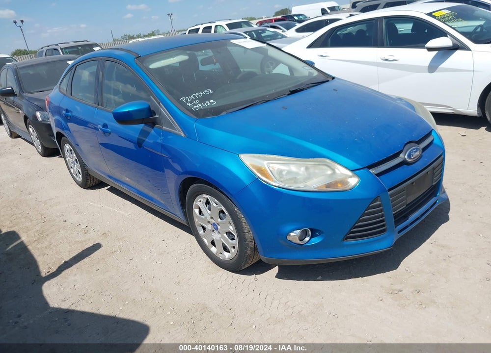 2012 FORD FOCUS SE VIN: 1FAHP3F22CL139483