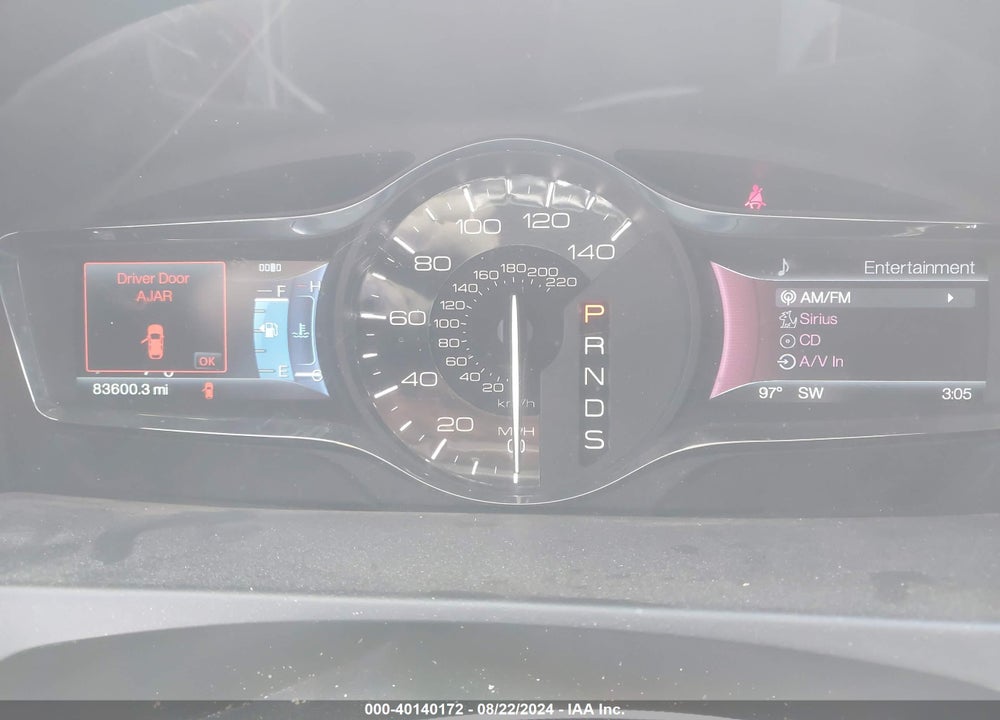 2013 LINCOLN MKX VIN: 2LMDJ8JK1DBL37195