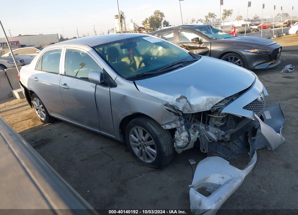 2010 TOYOTA COROLLA LE VIN: 2T1BU4EE0AC410880