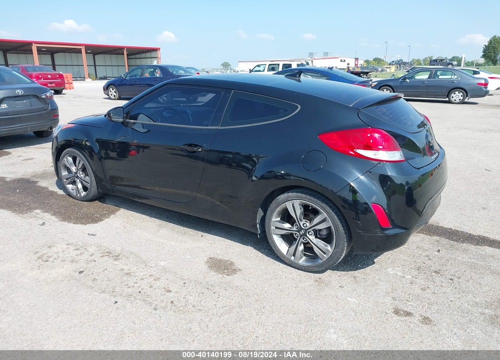 2017 HYUNDAI VELOSTER VALUE EDITION VIN: KMHTC6AD9HU320846