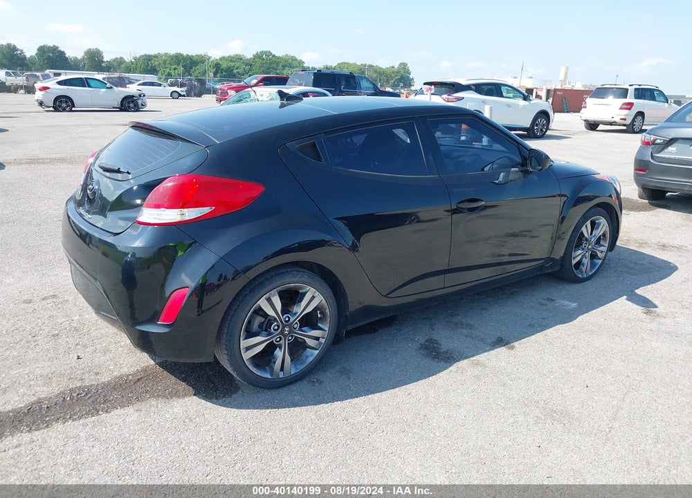 2017 HYUNDAI VELOSTER VALUE EDITION VIN: KMHTC6AD9HU320846
