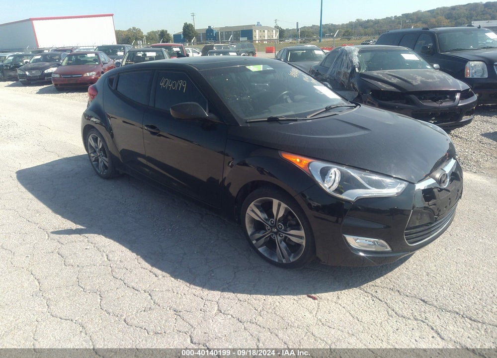 2017 HYUNDAI VELOSTER VALUE EDITION VIN: KMHTC6AD9HU320846