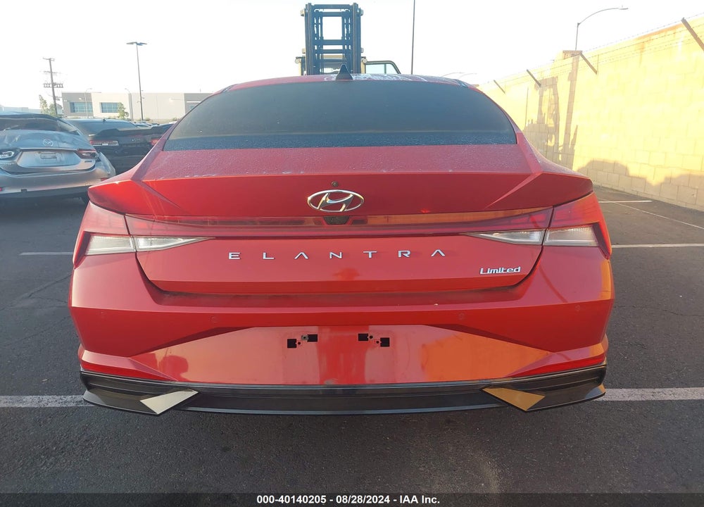 2022 HYUNDAI ELANTRA LIMITED VIN: KMHLP4AG6NU224350