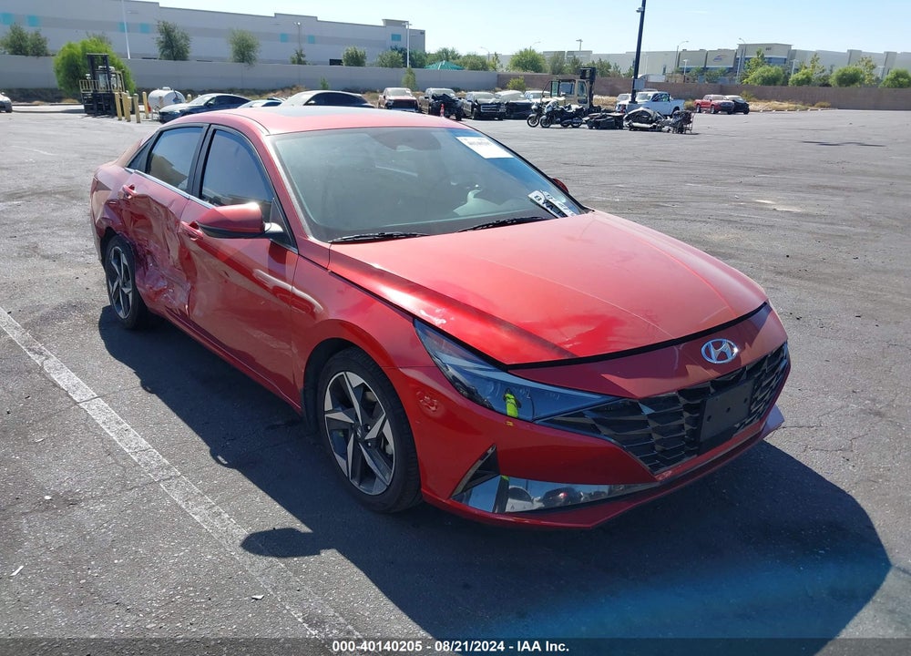 2022 HYUNDAI ELANTRA LIMITED VIN: KMHLP4AG6NU224350