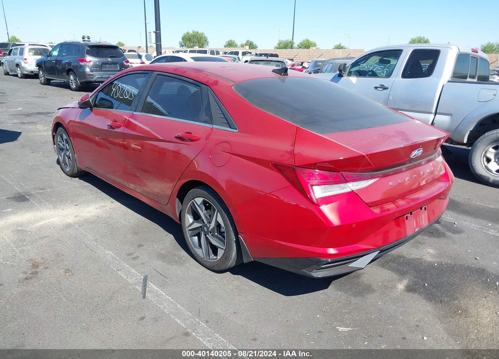 2022 HYUNDAI ELANTRA LIMITED VIN: KMHLP4AG6NU224350