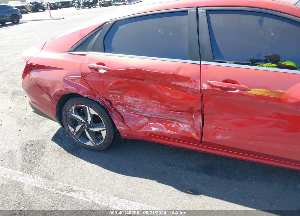 2022 HYUNDAI ELANTRA LIMITED VIN: KMHLP4AG6NU224350