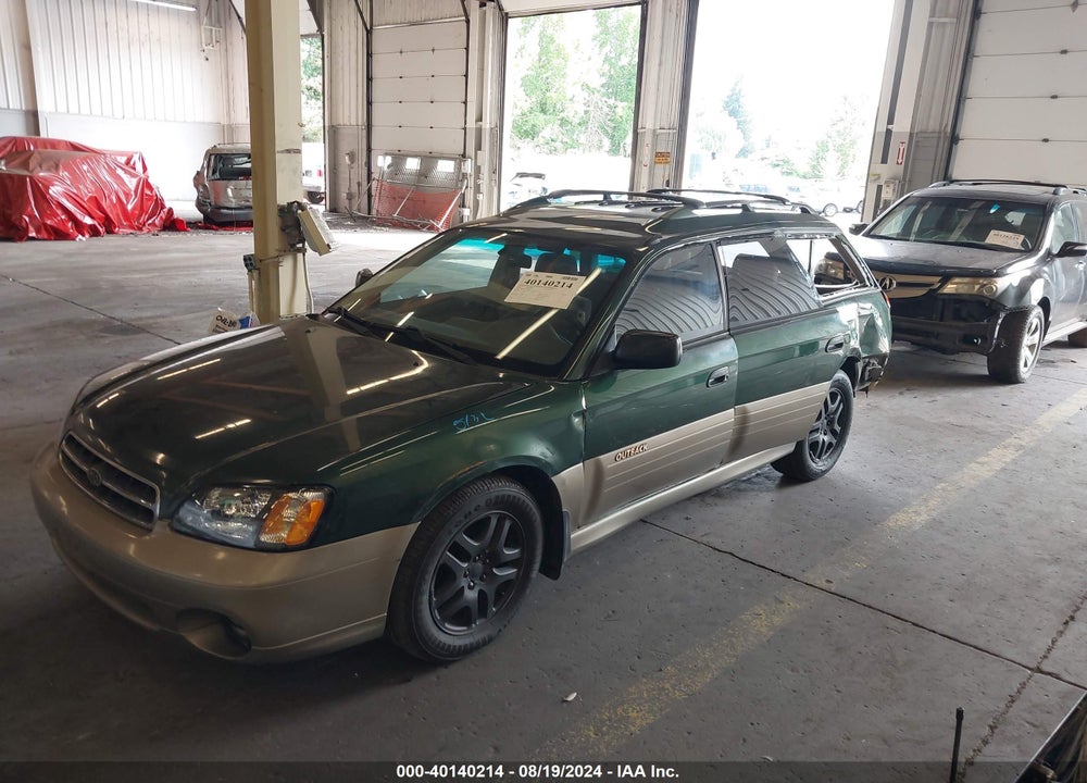 2000 SUBARU OUTBACK VIN: 4S3BH6654Y6665659