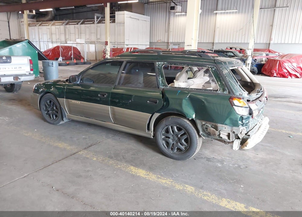 2000 SUBARU OUTBACK VIN: 4S3BH6654Y6665659