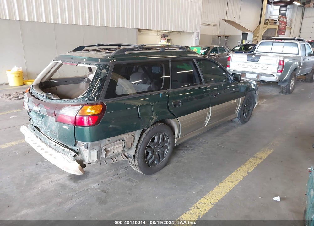2000 SUBARU OUTBACK VIN: 4S3BH6654Y6665659