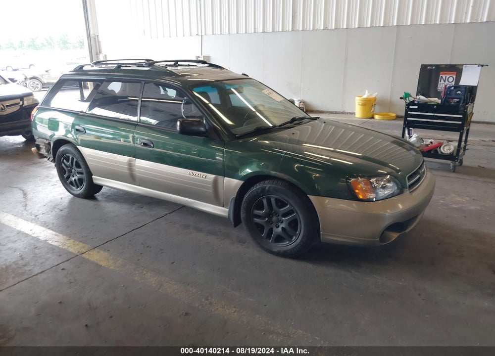 2000 SUBARU OUTBACK VIN: 4S3BH6654Y6665659