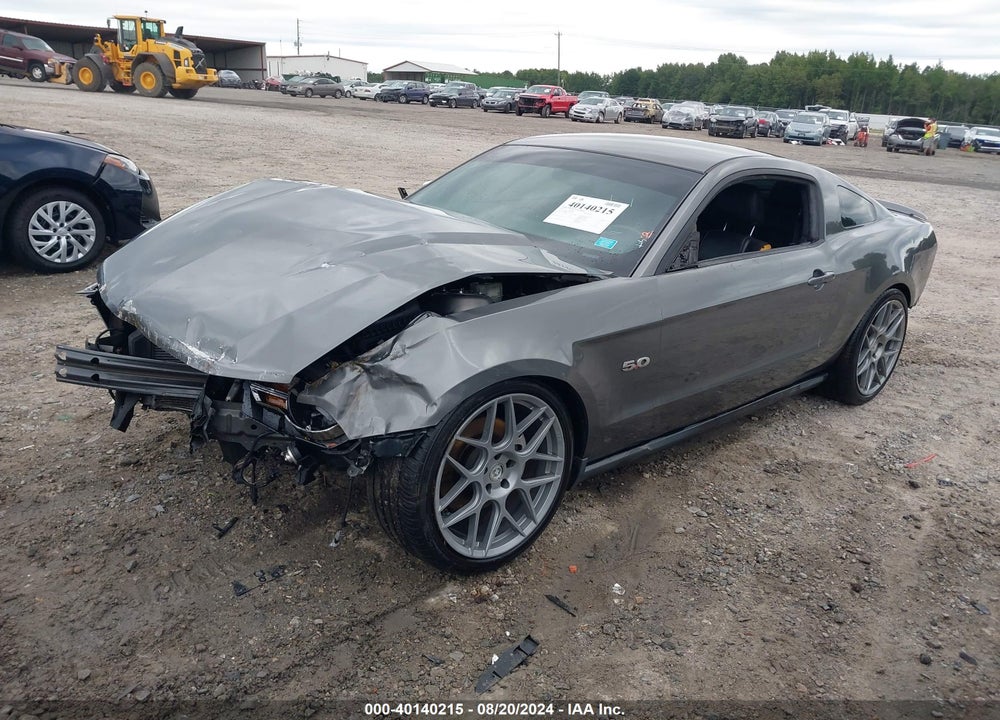 2011 FORD MUSTANG GT PREMIUM VIN: 1ZVBP8CFXB5167603