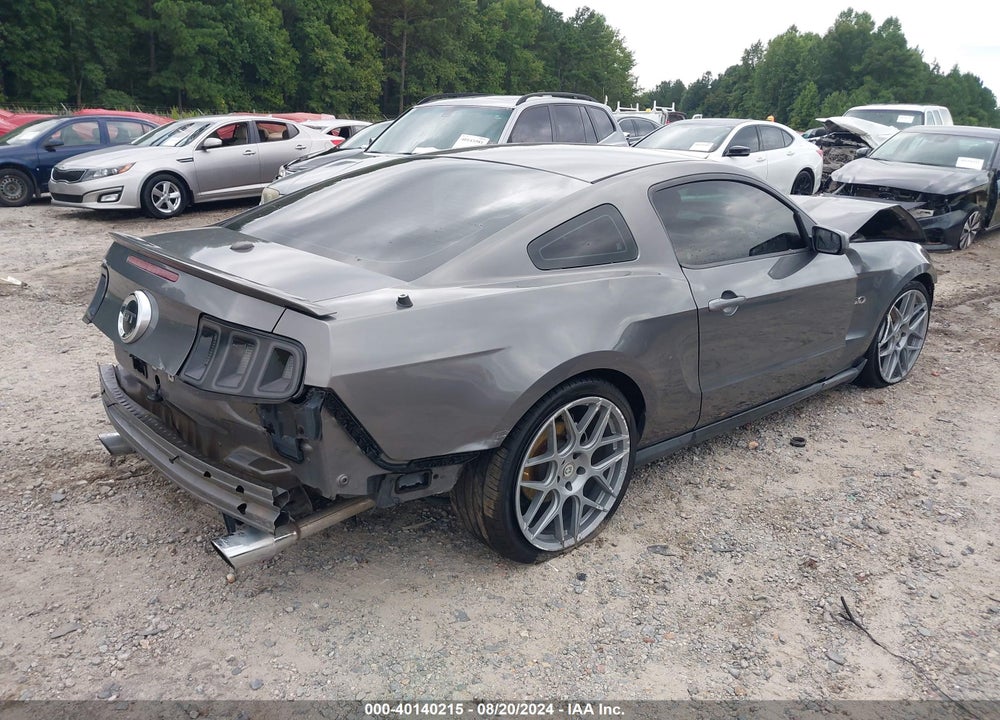 2011 FORD MUSTANG GT PREMIUM VIN: 1ZVBP8CFXB5167603