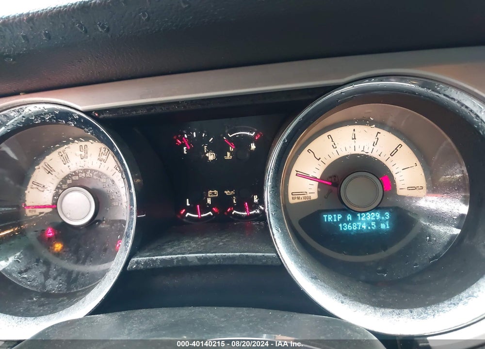 2011 FORD MUSTANG GT PREMIUM VIN: 1ZVBP8CFXB5167603
