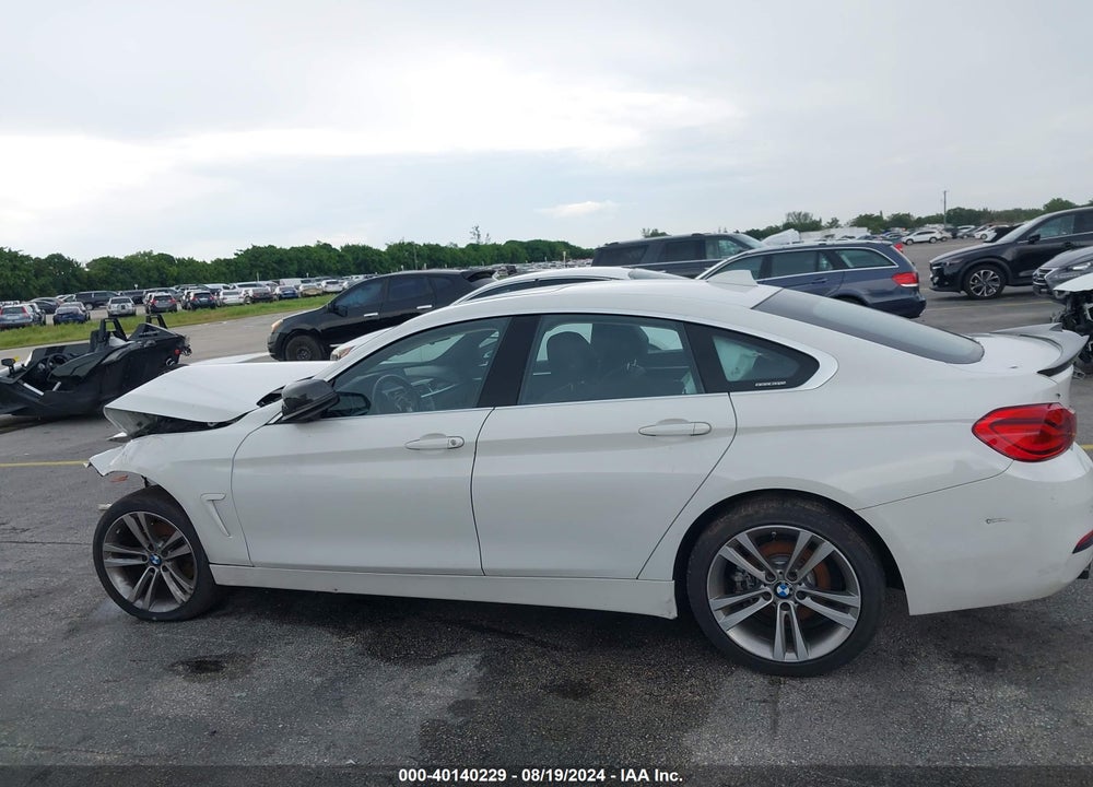 2018 BMW 430I GRAN COUPE XDRIVE VIN: WBA4J3C51JBG91679