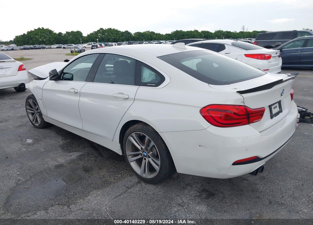 2018 BMW 430I GRAN COUPE XDRIVE VIN: WBA4J3C51JBG91679