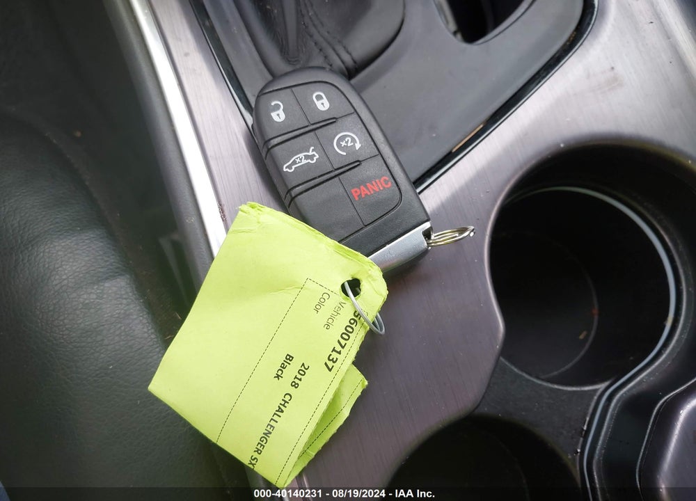 2018 DODGE CHALLENGER SXT VIN: 2C3CDZAG7JH229780