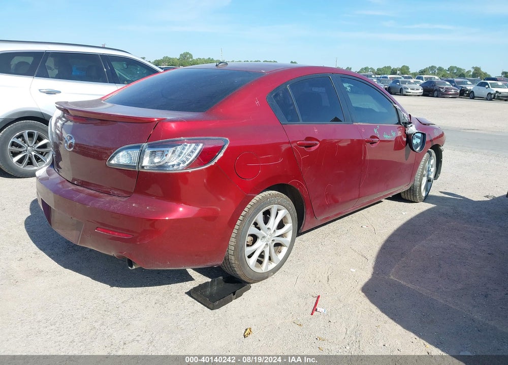 2011 MAZDA 3 S GRAND TOURING VIN: JM1BL1W51B1390239
