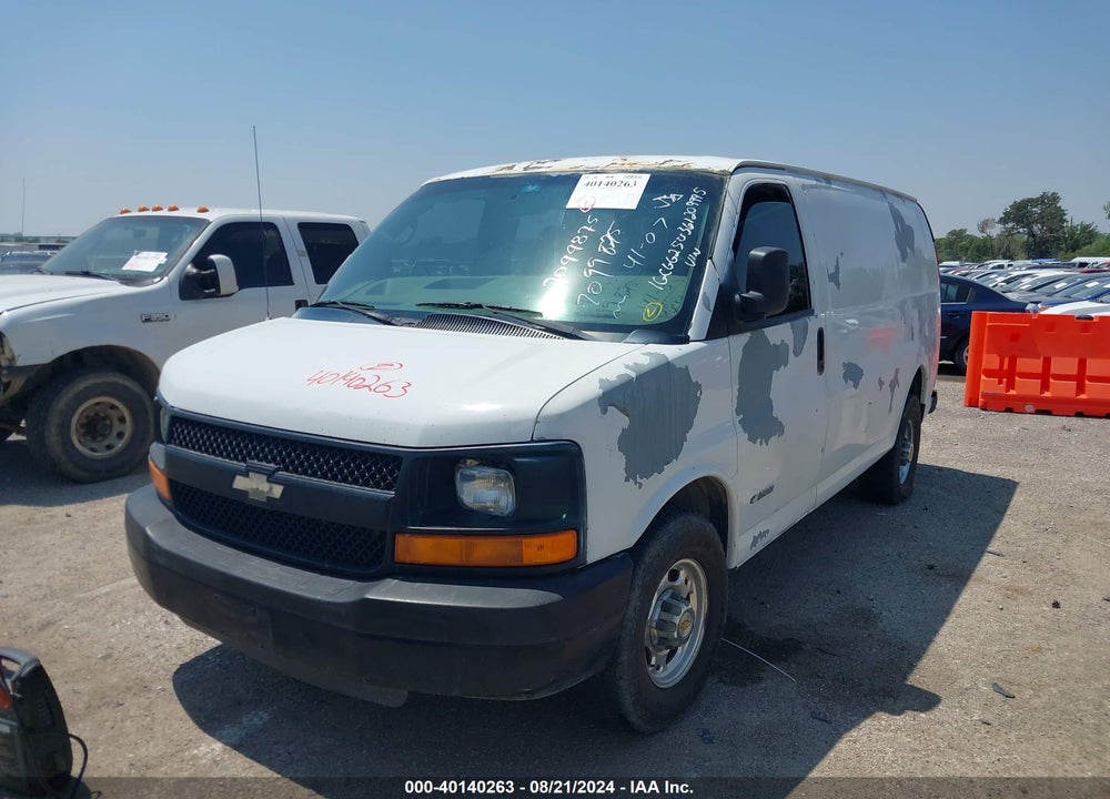 2006 CHEVROLET EXPRESS WORK VAN VIN: 1GCGG25U361209995