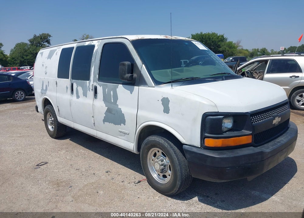 2006 CHEVROLET EXPRESS WORK VAN VIN: 1GCGG25U361209995