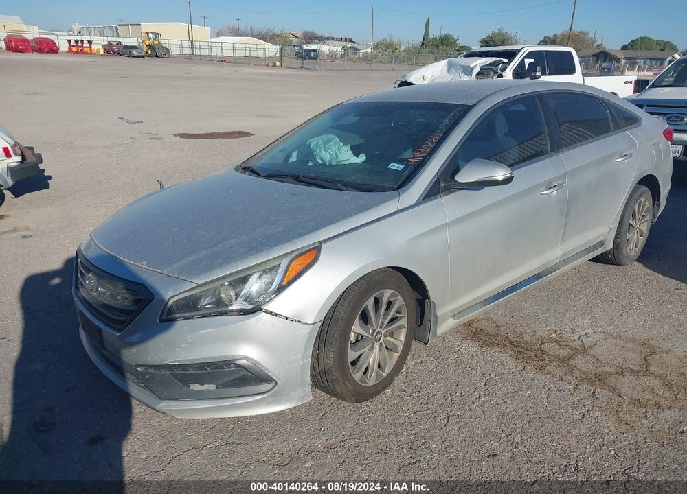2017 HYUNDAI SONATA SPORT VIN: 5NPE34AF5HH588841