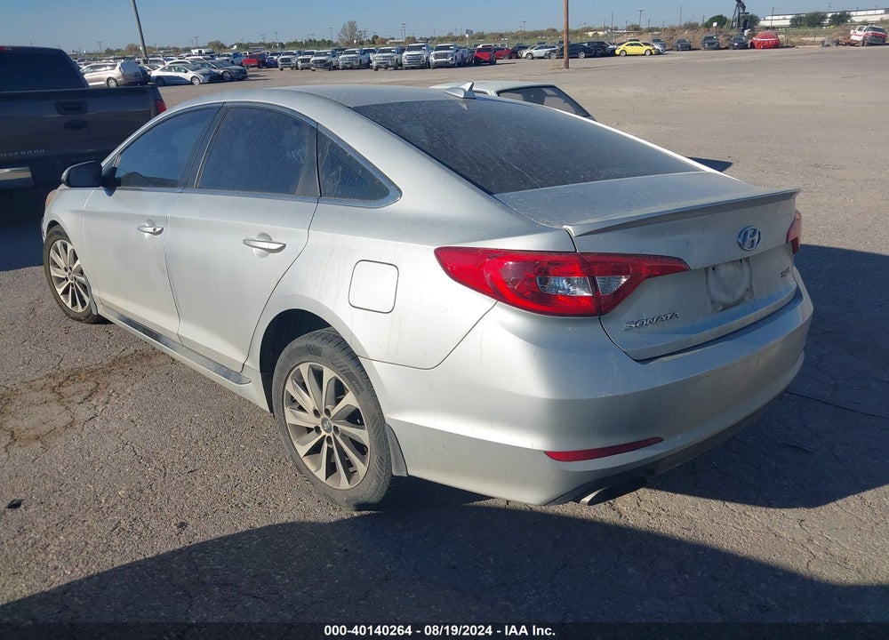 2017 HYUNDAI SONATA SPORT VIN: 5NPE34AF5HH588841