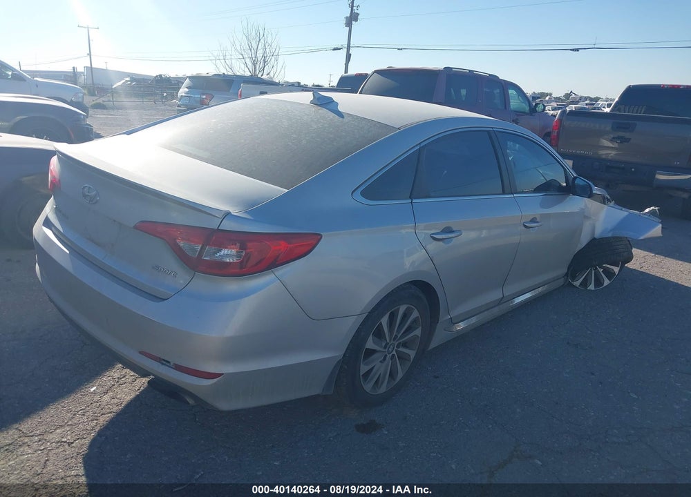 2017 HYUNDAI SONATA SPORT VIN: 5NPE34AF5HH588841