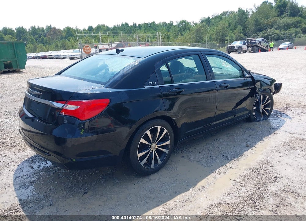 2012 CHRYSLER 200 S VIN: 1C3CCBHG4CN276839