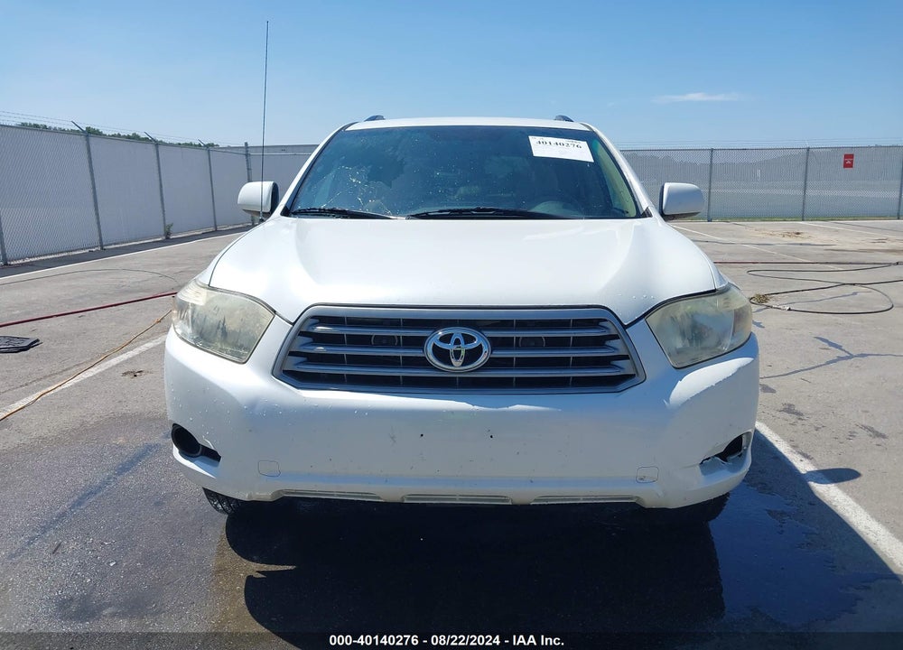 2010 TOYOTA HIGHLANDER VIN: JTEZA3EH2A2011135